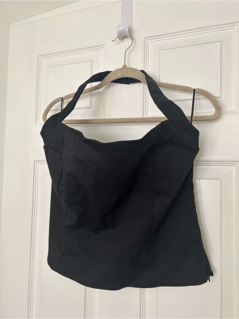 Maeve Structured Halter Top - Picture 6 of 14